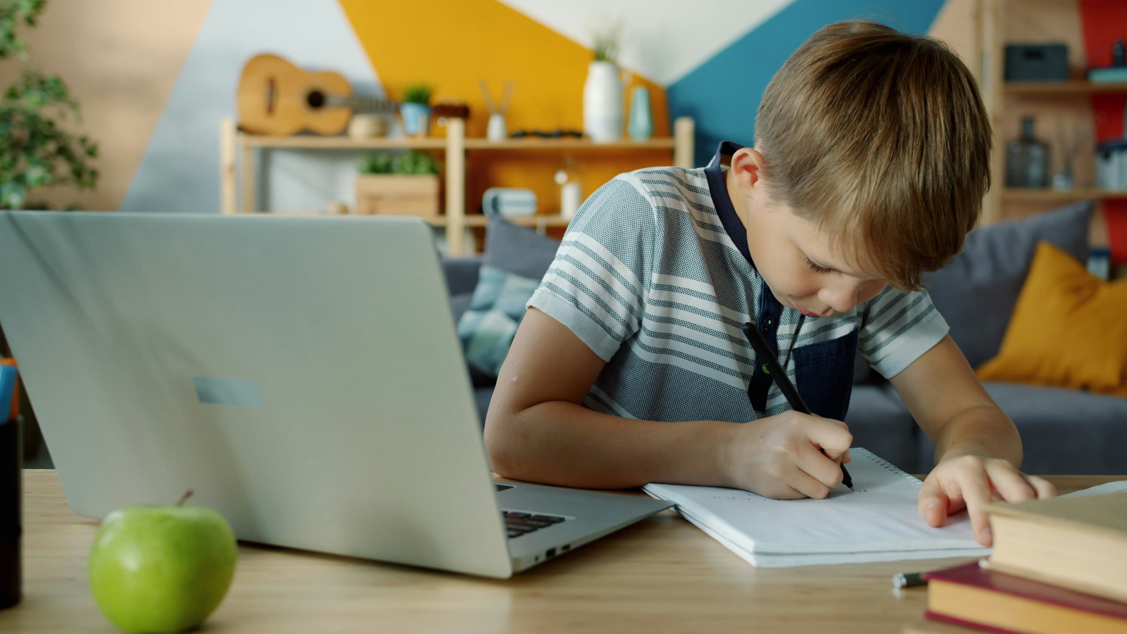 Online tutoring session